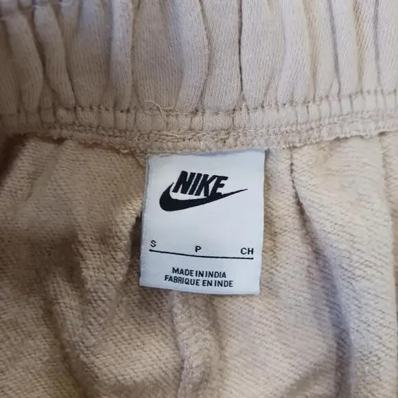 Nike Regular Fit High Rise Women's Size S (26×28) Tan Joggers Pants DQ5800-126 - Picture 4 of 16